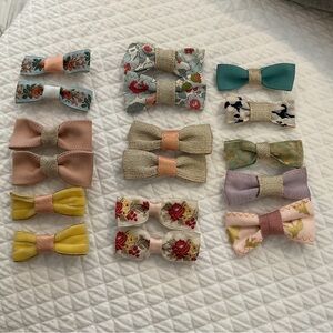 French Ribbon Hair Clips